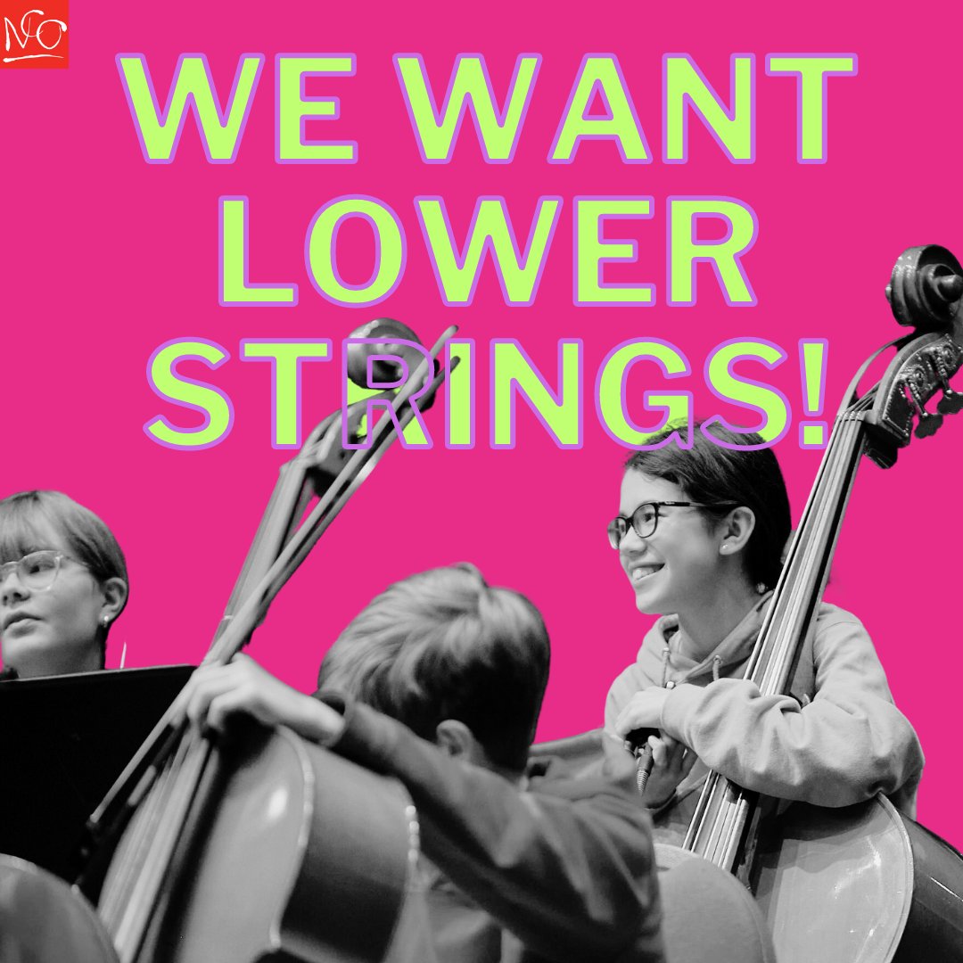 Later auditions are open and we'd love to hear from some champion cellos, vibrant violas, and dramatic double basses in particular age groups for NCO 2024!
Auditioning is quick, easy, and free! Find out more here: nco.org.uk/join-in/auditi…