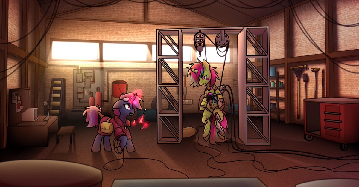 This cyborg clearly has problems 😣
#mlpart #mylittlepony #Apocalypse #cyborg #artwork