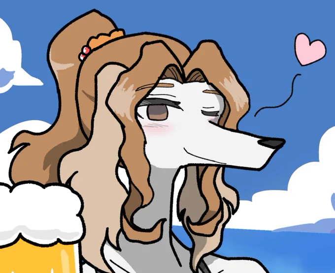 #皆さんのマズル見せてください最近ちょっと長めな方が多いです 