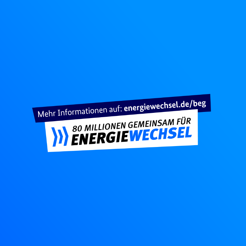 BMWE_'s tweet photo. So fördert das Bundesministerium für Wirtschaft und Klimaschutz den #energiewechsel im Gebäudebereich. Mit dem Gesetz für Erneuerbares Heizen gibt es bis zu 70 Prozent Gesamtförderung für den #umstieg auf #erneuerbareenergien.
