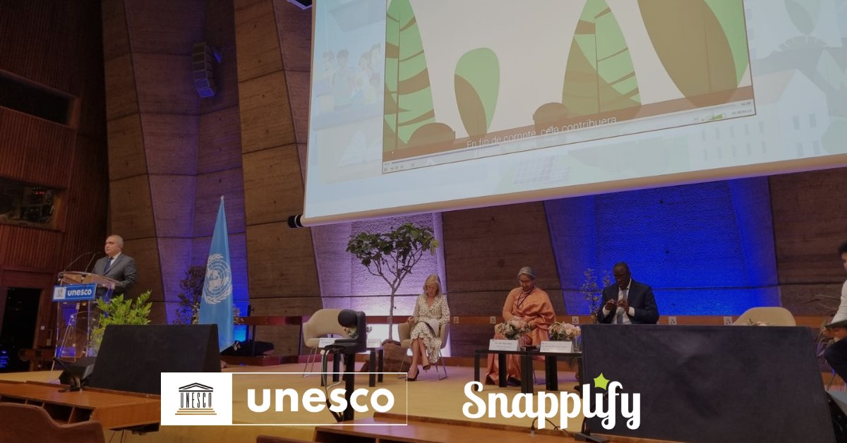 Snapplify's tweet photo. We are thrilled to have been honoured with the prestigious @UNESCO King Sejong Literacy Prize for 2023.  Read more here on how our program contributes to promoting literacy: https://t.co/Lzk1fU1x4j

#UNESCO #LiteracyDay #Snapplify https://t.co/dfpIkHTb4L