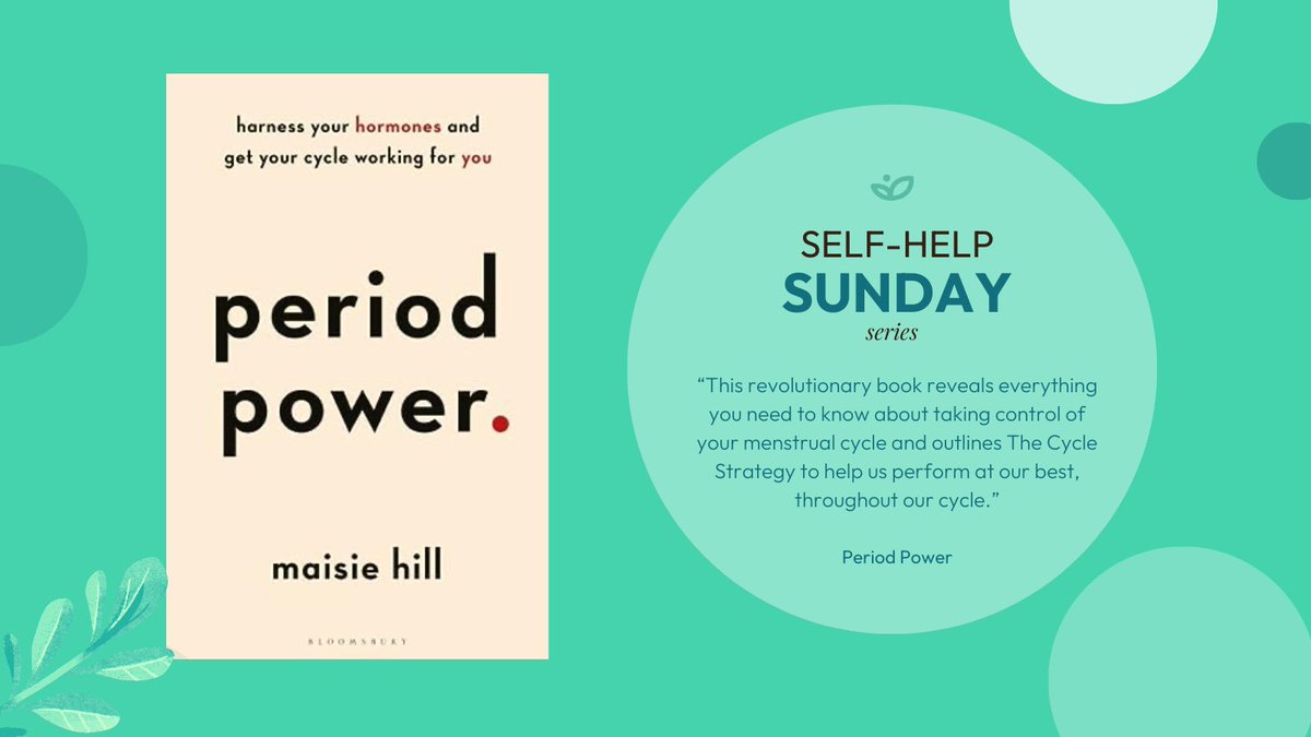 CanopiCymru's tweet image. 📚 This week's self-help recommendation is: Period Power by @MaisieHill_.