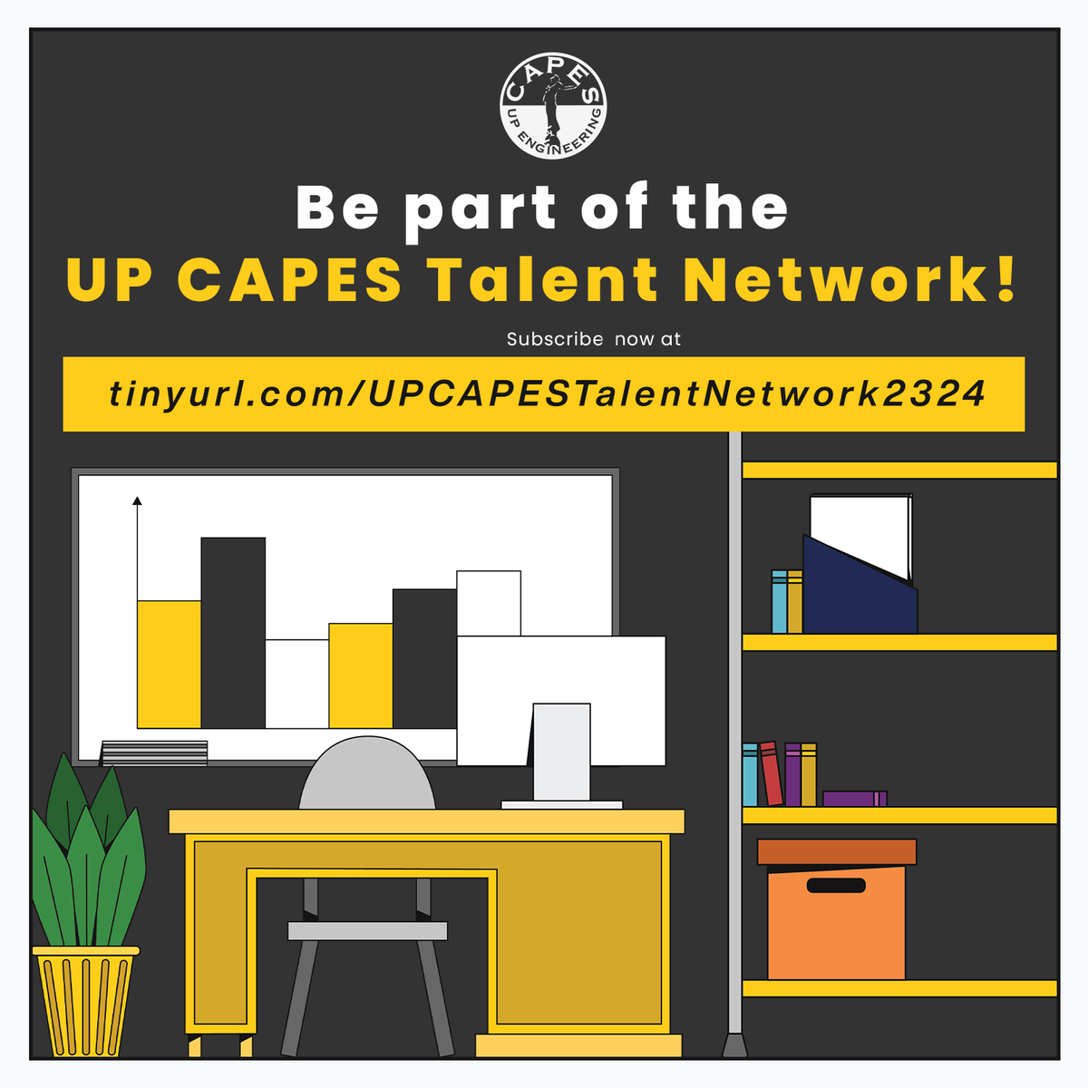 UPCAPES's tweet image. Stay connected with UP CAPES by being part of our Talent Network!

Subscribers will receive email updates on the latest CAPES news and opportunities. Special privileges also await the early bird subscribers so sign up now at tinyurl.com/UPCAPESTalentN… !

#UPCAPEs