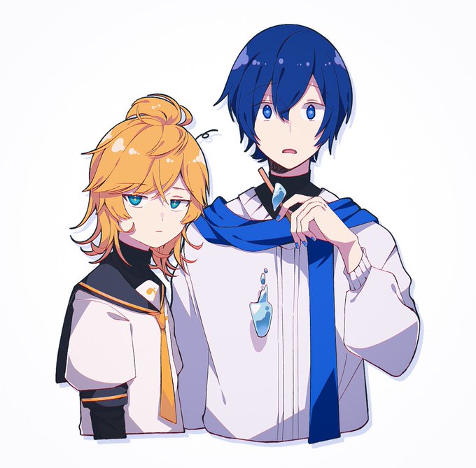 #鏡音レン #KAITO  #イラスト 