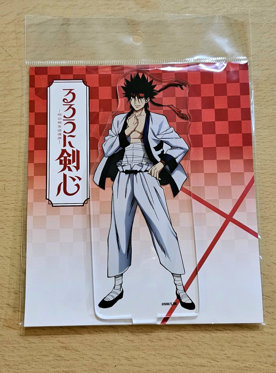 _sais29's tweet photo. 左之助のアクスタ届いたーヽ(*´∀｀*)ﾉ
コラボカフェに連れてこ https://t.co/MJlR7VXSC6