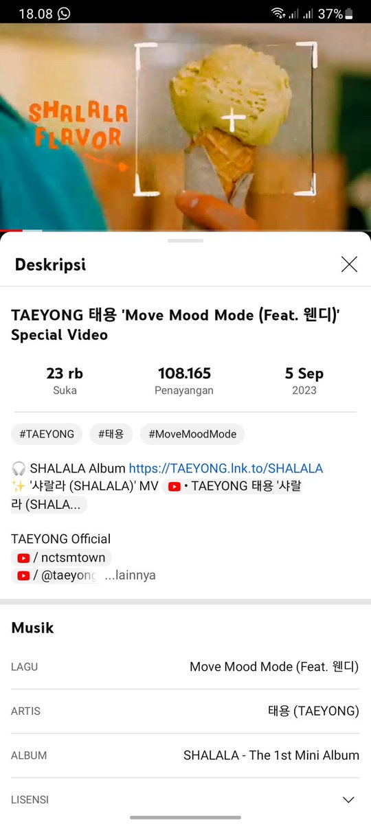 ty0_0ng's tweet photo. #MOVEMOODMODE Youtube streaming party
TAEYONG 태용 'Move Mood Mode (Feat. 웬디)' Special Video
🖇 https://t.co/FecIrkwNqL
tag : @RosetyK @tyongtyff @tyshier_lty @pinklovely_ty https://t.co/CGNPD8m4El