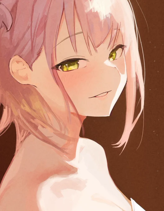 #ミカ_ヘアアレンジ合同寄稿しました。合同誌には別表情のミカが収録されてます。よしなに! 