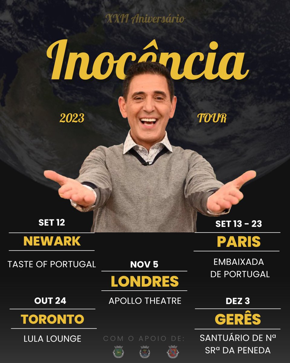 figueirasnada11's tweet photo. INOCÊNCIA 2023 TOUR https://t.co/vgoHYw8GP2