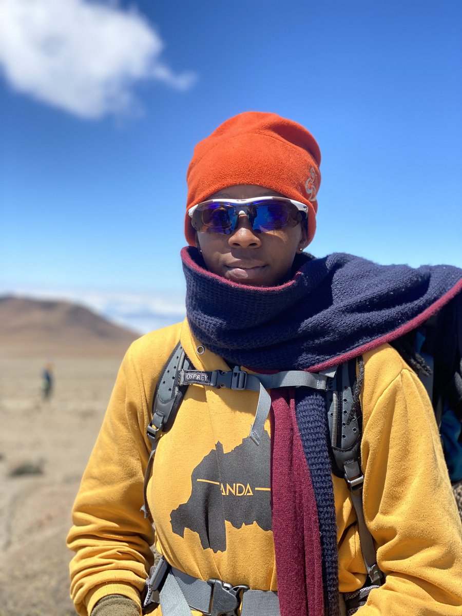 inshuti_divine's tweet photo. For a month, I have held on to the news, a cherished secret, a dream turned reality. It was at precisely 13:13 on this very day last month that I stood towering summit of Kilimanjaro. 8/August/2023 13:13 #kilimanjaro https://t.co/IY63wwsQr5