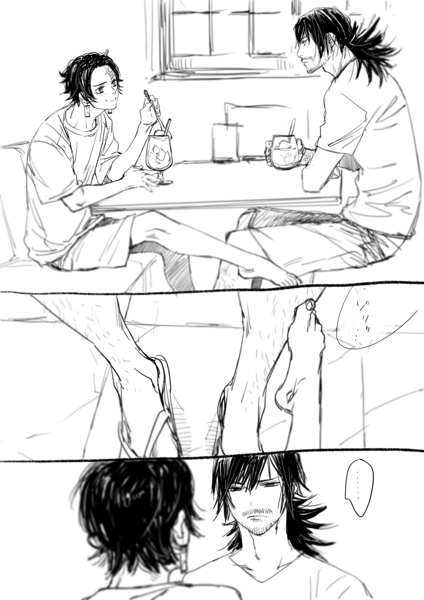 @caco20200101 (🌊さん毛あります)(すねに) 