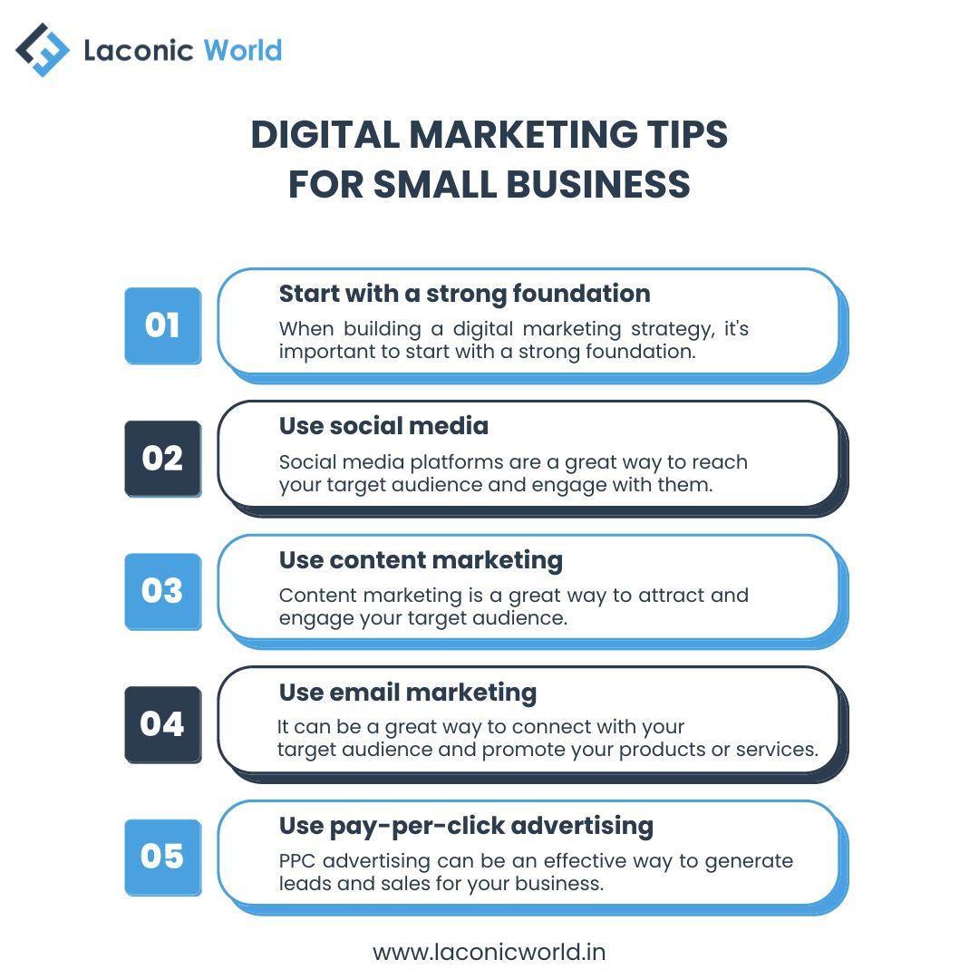 LaconicWorld's tweet photo. 🚀 Ready to uplift your small business's online presence?

Discover these #digitalmarketingtips that can make a big impact! 💼🌐

🚀 Let's connect and boost Your business to new heights! 📈💥. https://t.co/seudvVS8GE

#DigitalMarketing #SmallBusinessSuccess #laconicworld https://t.co/sFISqJe6RG