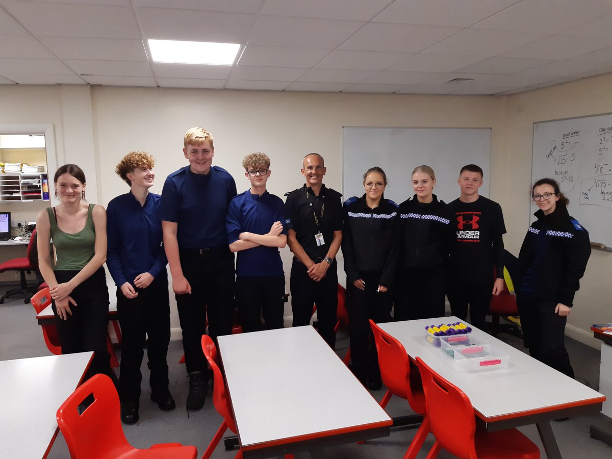 Last night Macclesfield Police Cadets were honoured to be visited by the original police interceptor PC Darren Daniels aka The Educator. He talked about his experiences in the police and gave a presentation about being safe as a driver.
<a href="/cheshirepolice/">Cheshire Police</a> <a href="/CheshirePCC/">Police and Crime Commissioner for Cheshire</a> <a href="/NationalVPC/">National Volunteer Police Cadets</a>