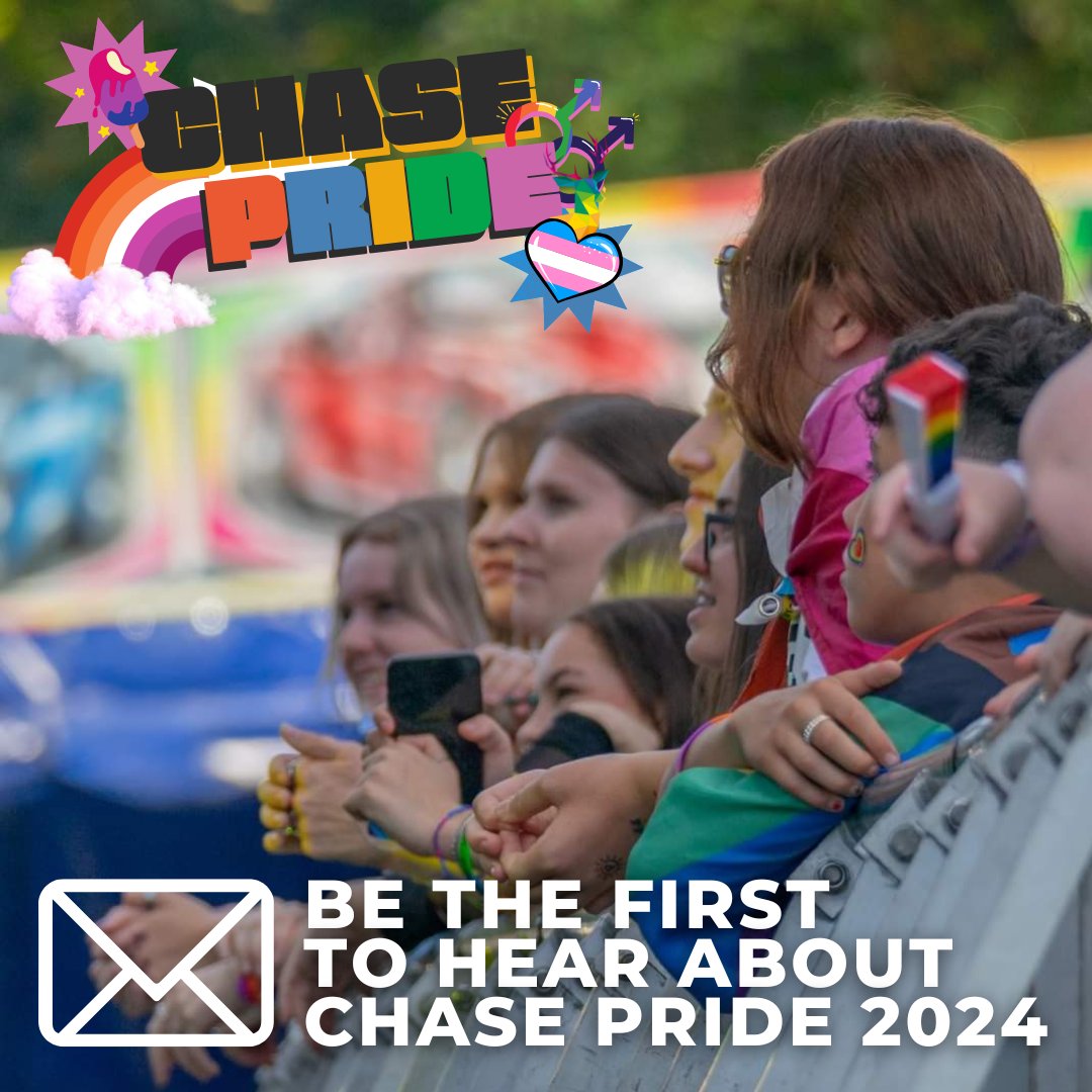 Chase Pride (@chase_pride) on Twitter photo Wanna be the first to hear all the gossip bab???
Join our mailing list and we'll keep you up to date with all things Chase Pride from tickets to trader registration to parade to volunteering:  buff.ly/3RdZ8sS
Can't click above? Use the link in our bio Wanna be the first to hear all the gossip bab???
Join our mailing list and we'll keep you up to date with all things Chase Pride from tickets to trader registration to parade to volunteering:  buff.ly/3RdZ8sS
Can't click above? Use the link in our bio