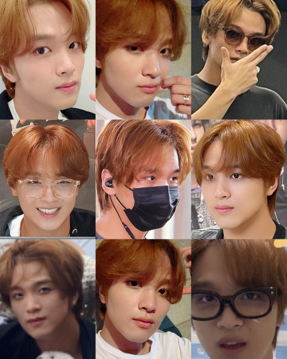 haechan’s hair is so pretty that light brown/ginger color i lurve it >>>> 🤎🧡