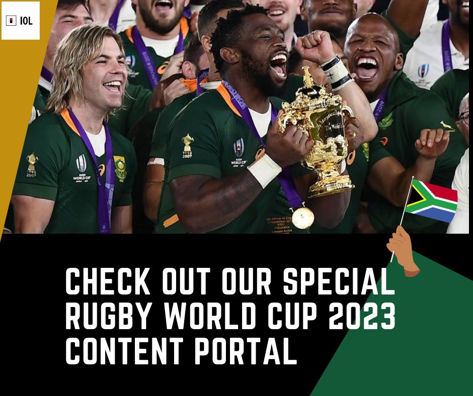 IOL's tweet image. Let IOL help you keep pace with the #RugbyWorldCup2023 and support our @Springboks  as they defend their title.

Go Bokke!

Rugby World Cup this way 👉 iol.co.za/trends/rugbywo…