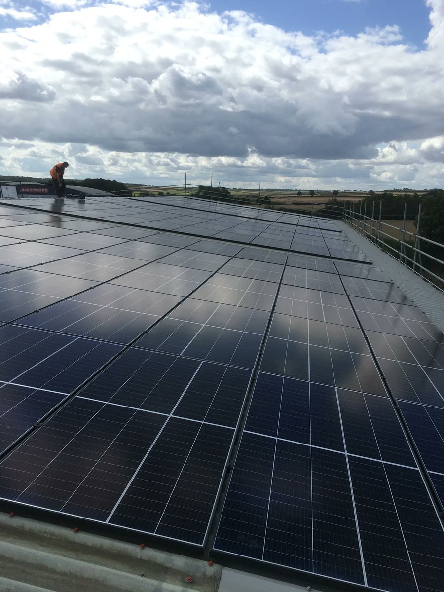 Just a quick update on the 266kW solar PV and battery storage project based near the Humberside Airport. 

Not long now until our valued customer is producing and storing their own clean energy!