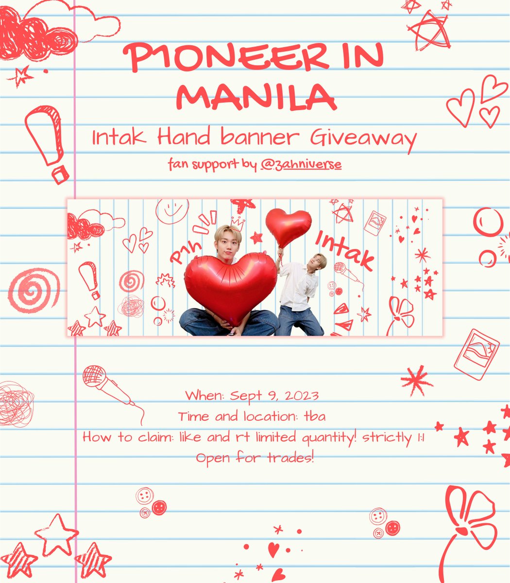 zahniverse's tweet photo. P1oneer in MNL freebies by @zahniverse 
#P1ONEERinMNL #P1harmonyInManila 

- like rt this twt! show proof on d-day~
- open for trades! pls dm me <333
- will be giving away official photocards din! random ko na lang ibibigay hehehee 

#P1Harmony https://t.co/zNuHIibeX6