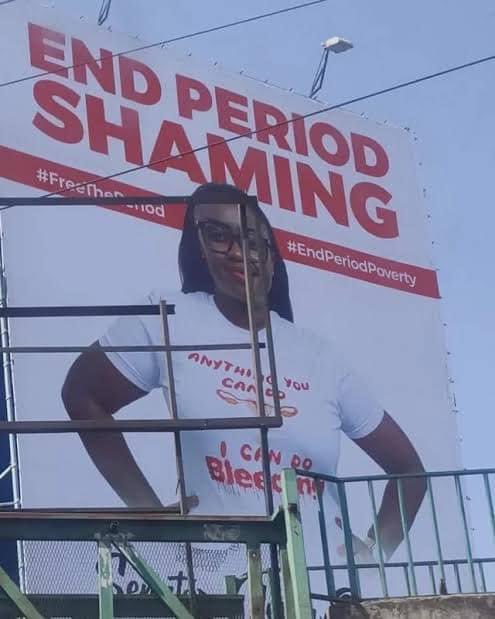 C_NyaKundiH's tweet photo. All the money she has used for the billboards can buy very many pads. https://t.co/2HaQMj1mXs