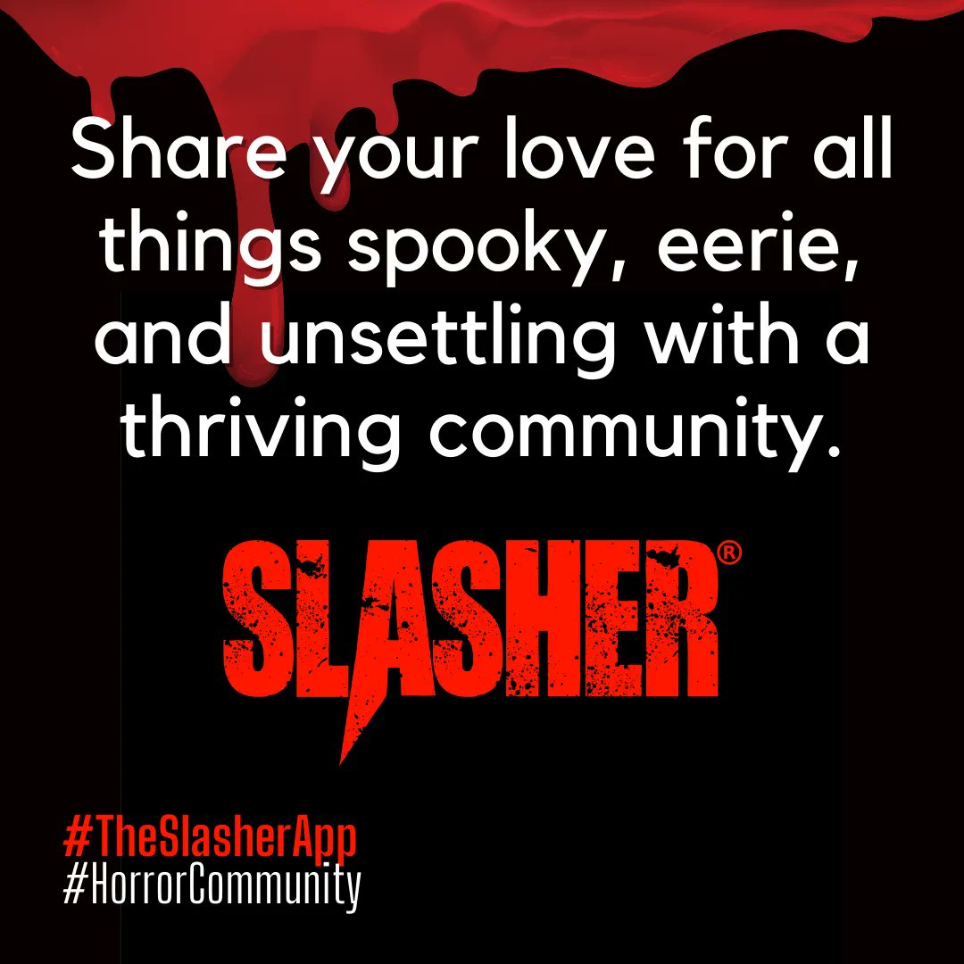 theslasherapp's tweet photo. Slasher is the place to share all your spooky material!
https://t.co/Ir6BflTl7A
.
.
#TheSlasherApp
#horrorcommunity
#romandhorreur
#horrorfiktion
#tattoocommunity
#metalcommunity
#metalhead
#communidaddelterror
#terror
#ficciondeterror
#peliculadeterror
#fandelterror https://t.co/dI3pGm3nBy