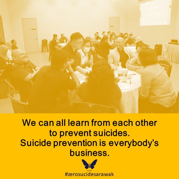 ravivarmarao's tweet photo. World Suicide Prevention Day is a day of reflection on the ongoing suicide prevention activities across the world.

#ZeroSuicideSarawak shares three reflections inspired by our own activities for WSPD 2023.

 “Creating hope through action” works and saves lives. https://t.co/MNBVgrJeiy