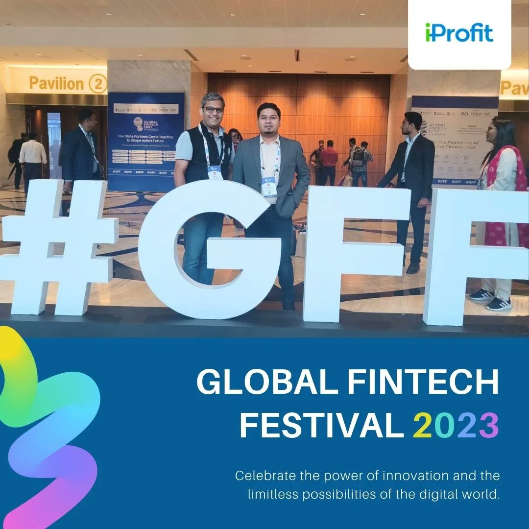 iProfitin's tweet photo. Unlocking the future of finance in Agritech &amp; Enterprise at GFF 2023!
The Global Fintech Fest is off to a great start, with innovation, collaboration, and a
world of possibilities in the air. iProfit team is excited to be a part of the Global Fintech Fest #gff #fintech #iprofit https://t.co/gWvgDXtq3e
