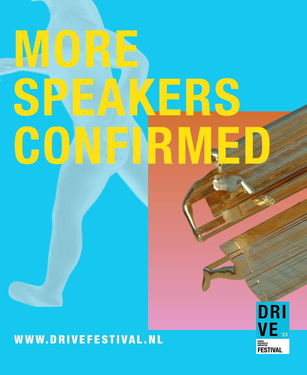 New speakers confirmed: Sanne van Manen <a href="/MVRDV/">MVRDV</a> &amp; Jacky Bourgeois <a href="/tudelft/">TU Delft</a>.🎙 Discover cases and watch the livestream: clicknl.nl/en/drive-2023/