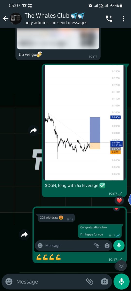 FlendCryptoClub's tweet photo. $OGN long setup shared in our #Whales club
Already pumped 50% from our entry, 580% with 25x and 109% with just 5x
All Tp smashed 🔥🔥🔥
Join us here now: https://t.co/Zxvd1k6DAe
Don't miss the next moonshot 💯🔥
#OGN #FlendCryptoClub #κακοκαιρια #BTC #TRB #LaCasaDeLaTri #PERP https://t.co/vMtuxYunlo