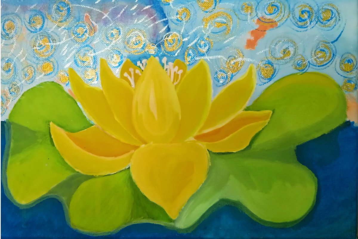 Courage The yellow lotus is the symbol of courage in some cultures, and in others it signifies openness and hospitality Reserve 0.05 ETH foundation.app/@RiRi_LotusQue…