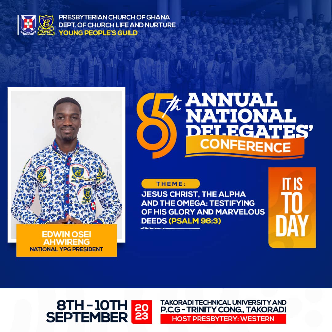 W_PresbyteryYpg's tweet photo. Dear Delegates &amp; Observers to the 85th ANDC

Today, we begin our conference which offers us the opportunity to do an assessment of our stewardship and make resolutions for the coming year. 

May the Holy Spirit guide our thoughts and words throughout this conference. https://t.co/mP3daeuprY