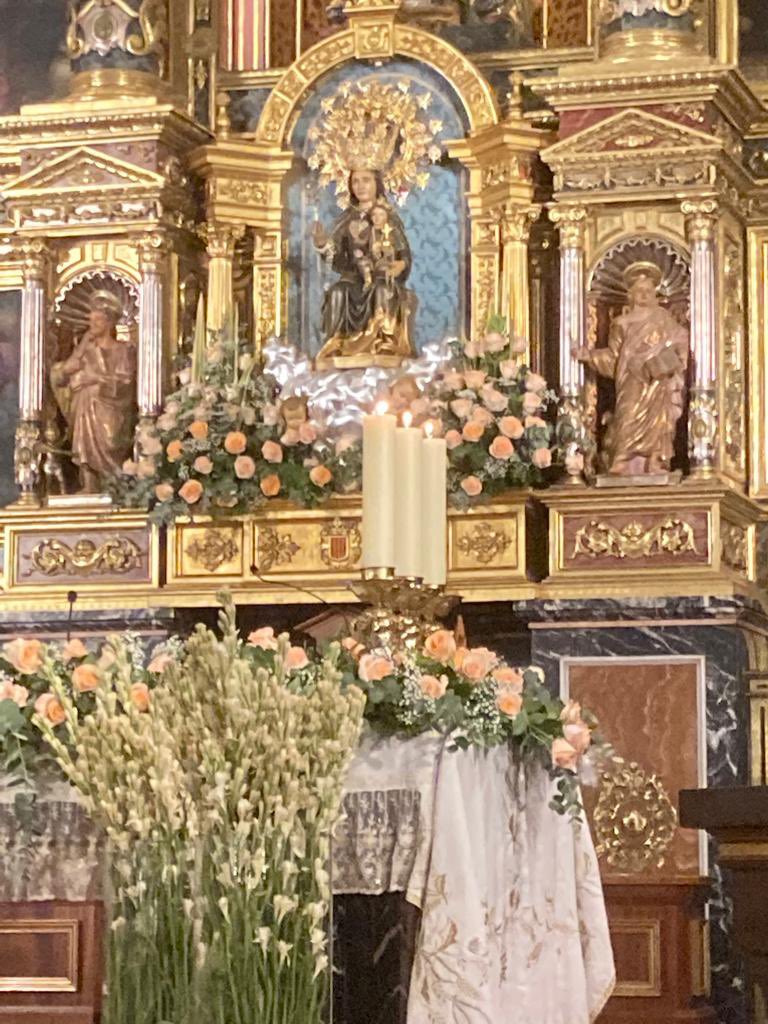 Hui es el día de Mare De Deu del meu poble #Algemesi.