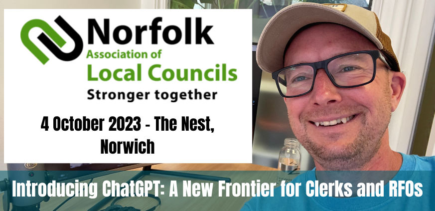 Scribe (@scribeapps) on Twitter photo Our CEO <a href="/johnbfagan/">john fagan</a> is looking forward to speaking about ChatGPT at <a href="/norfolk_alc/">NorfolkALC</a> Autumn Conference and AGM this year.
See you on 4 October 2023 <a href="/TheNestCSF/">The Nest</a> Norwich Our CEO <a href="/johnbfagan/">john fagan</a> is looking forward to speaking about ChatGPT at <a href="/norfolk_alc/">NorfolkALC</a> Autumn Conference and AGM this year.
See you on 4 October 2023 <a href="/TheNestCSF/">The Nest</a> Norwich
