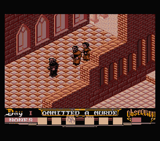Supmsx's tweet photo. La Abadia del Crimen / The Abbey of Crime
#MSX #MSXWorld game of the week 
This is a masterpiece from Spain, an adventure with isometric graphics, high quality game for the MSX2 developed by @ManuelPazosMSX 👍 https://t.co/4JPdA70Cb8