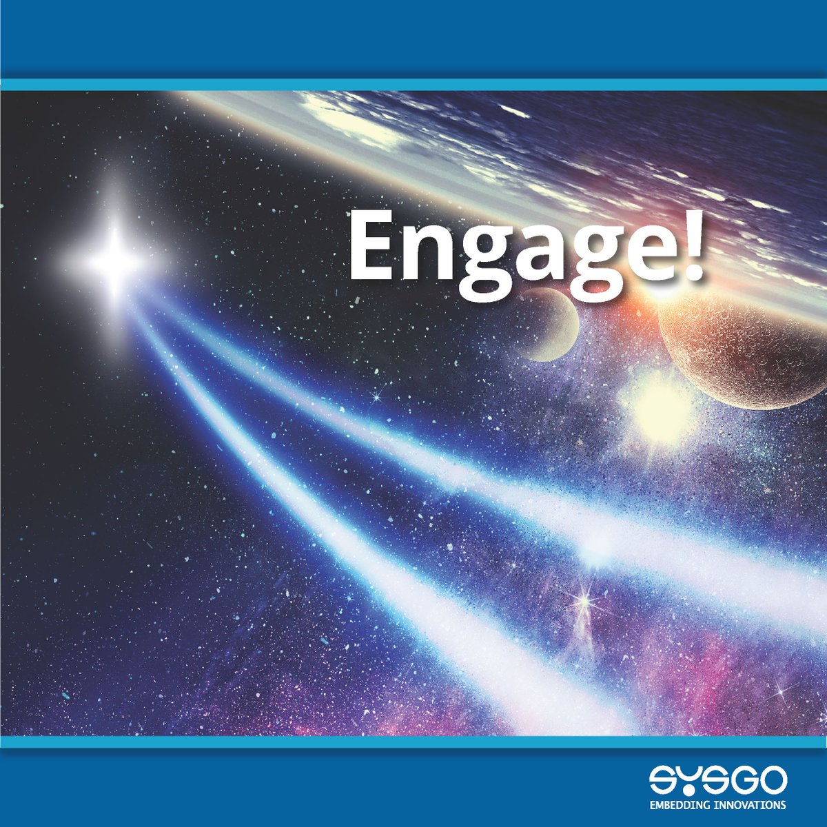 SYSGO's tweet photo. Let's celebrate International #StarTrekDay 🌌
#SYSGO embraces the spirit of #exploration, #innovation, and #collaboration. Live long and prosper🖖 https://t.co/RRDVVQEBOu

#space #spaceexploration #aerospace #avionics #embeddedsystems https://t.co/IxWgiLZvUX