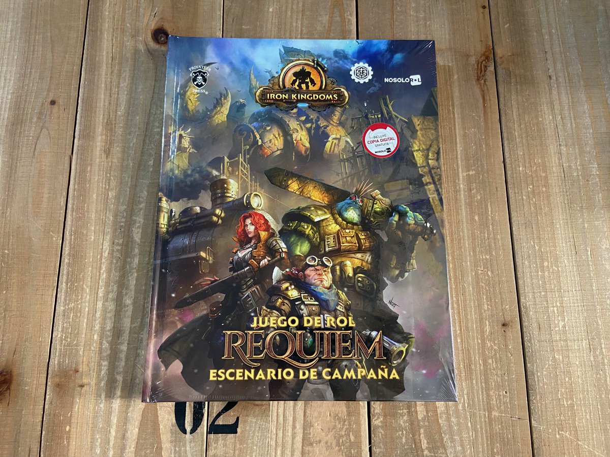 jariegocollects's tweet image. Mira todas las novedades y niveles de #mecenazgo que tenemos de Iron Kingdoms Réquiem @Nosolorol en nuestra web:

jariegoscollections.com/collections/ir…

#rol #IronKingdoms #Requiem #juegosderol #ReinosdeHierro #DnD #dnd5e