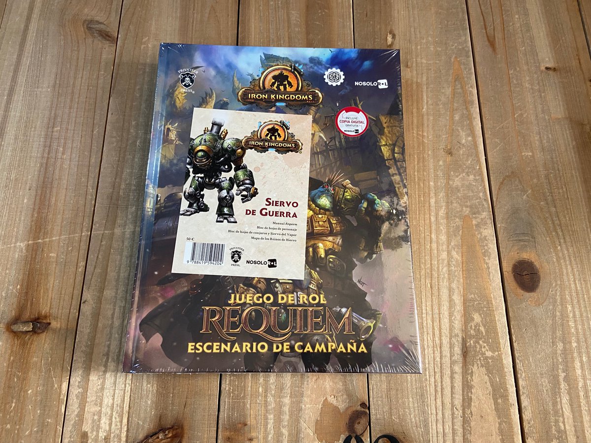 jariegocollects's tweet image. Mira todas las novedades y niveles de #mecenazgo que tenemos de Iron Kingdoms Réquiem @Nosolorol en nuestra web:

jariegoscollections.com/collections/ir…

#rol #IronKingdoms #Requiem #juegosderol #ReinosdeHierro #DnD #dnd5e
