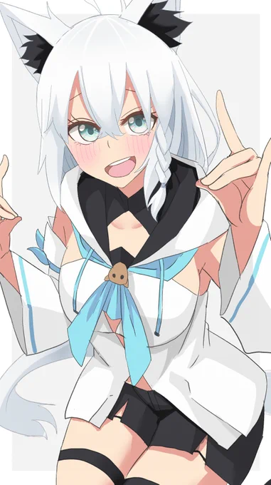おはこんきーつね#絵フブキ 