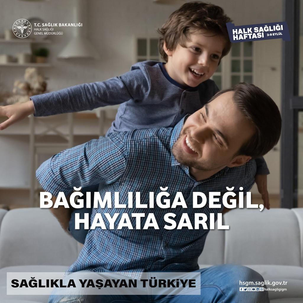 halksagligigm's tweet photo. #SağlıklaYaşayanTürkiye
Bağımlılığa Değil, Hayata Sarıl https://t.co/ScVoDuk4GG