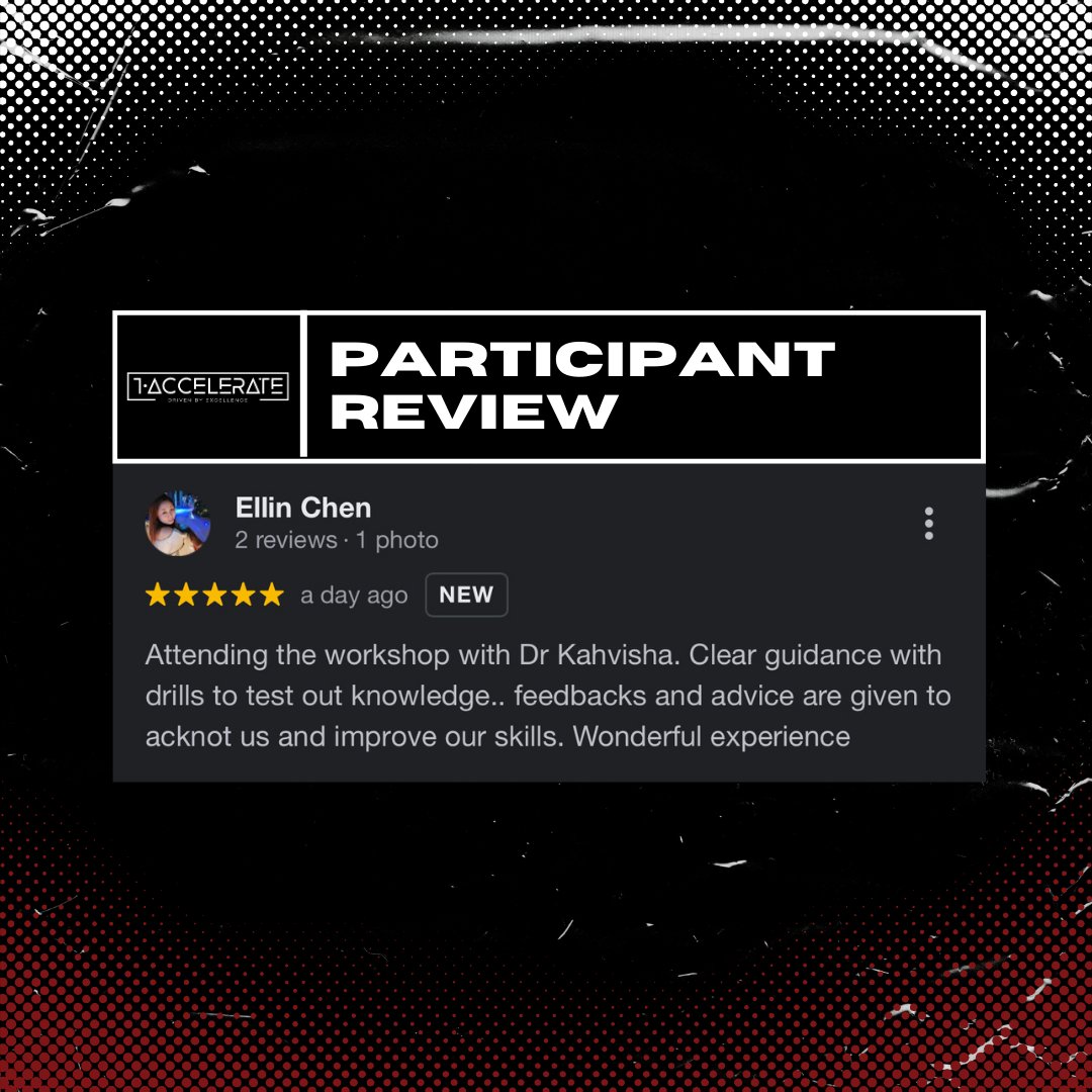 1acceleratesb's tweet photo. 🎉 Thanks for the awesome review! We're over the moon that you enjoyed your experience with us! 🚀
#clientreview #clienttestimonial #firstaidtraining #firstaidcourse #heartsaver #1accelerate https://t.co/5xegJLQ3Yd
