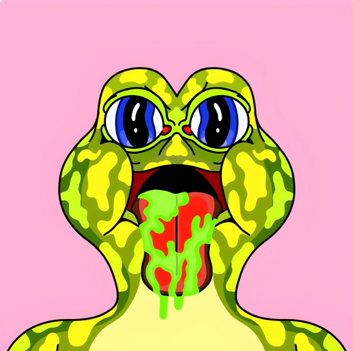 AcidToadEth's tweet photo. @Pauly0x @Matt_Furie Acid Toad by @Matt_Furie 🐸 $TOAD https://t.co/yoc8WYe7Gv