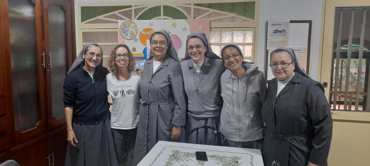 Desde Paraguay, nuestra Titular Diana Morales Heras participando en la reunión del Equipo General de Pastoral Social y Misionera junto a más miembros de nuestra <a href="/Fam_Janeriana/">FAMILIA JANERIANA</a>