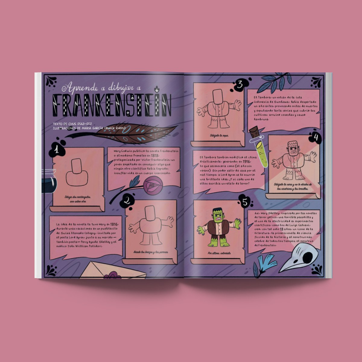 <a href="/inigobretos/">Íñigo Bretos</a> @gato_marino <a href="/CuanticaPaula/">Paula Cuántica</a> En #PrincipiaKids os enseñamos a dibujar a la criatura del doctor #Frankenstein mientras os contamos cómo se fraguó la obra de #MaryShelley, primera novela de #cienciaficción de la #historia 😍
🎨@blackramu_art 
✏️@chusdiazdiz
🧌bit.ly/PrincipiaKids2…
#cienciaespeluznante💀