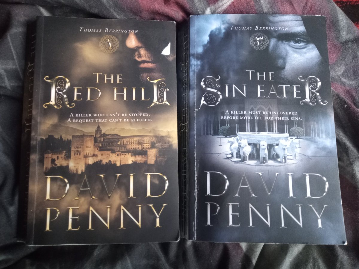 #FridayReads just about to start reading The Red Hill and The Sin Eater by David Penny.

#HistoricalFiction #Reading #Books #HistoricalCrime