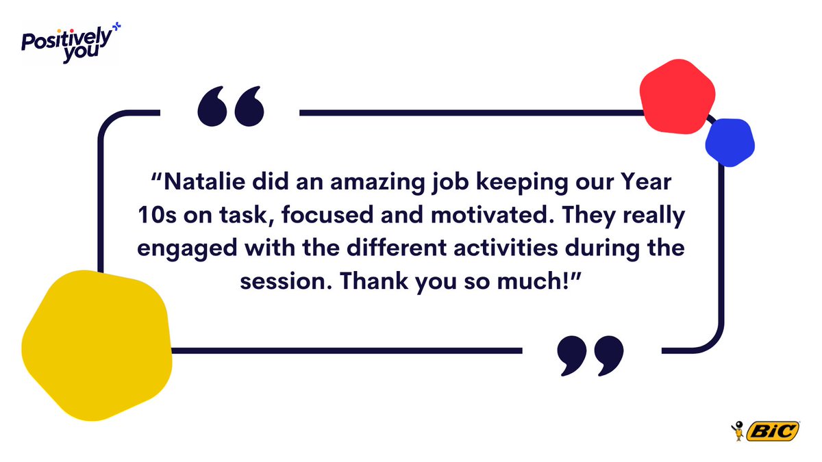 Great feedback for Natalie, who delivered a blend of Attainment Raising and Personal Development workshops to students at The Adeyfield Academy. #FeedbackFriday #StudentSuccess #edutwitter