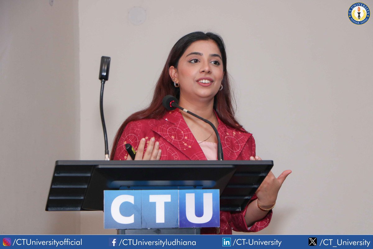 DietitianGarima's tweet photo. Honoured to be invited a guest speaker at @CTuniversity to enlighten the students in National Nutrition week.
Topic of discussion: Art of eating (students edition)
#dietitiangarima #dg #creatinghealthylives #garimagoyalofficial #garimagoyalrd #sociohutt https://t.co/hW87gS6B6Q
