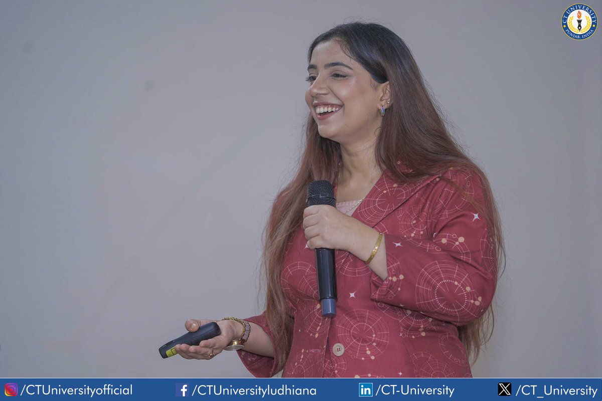 DietitianGarima's tweet photo. Honoured to be invited a guest speaker at @CTuniversity to enlighten the students in National Nutrition week.
Topic of discussion: Art of eating (students edition)
#dietitiangarima #dg #creatinghealthylives #garimagoyalofficial #garimagoyalrd #sociohutt https://t.co/hW87gS6B6Q