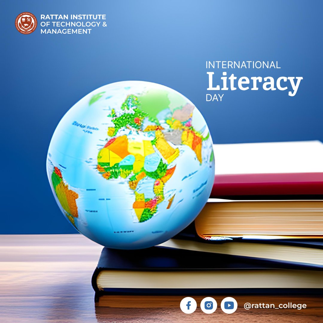 ritm_college's tweet photo. Unlocking the world through words 📚Happy International Literacy Day! 

Let's continue to promote literacy for all, ensuring brighter futures and endless possibilities. #LiteracyDay #EducationForAll #RITM https://t.co/VGwcEh7Mmc