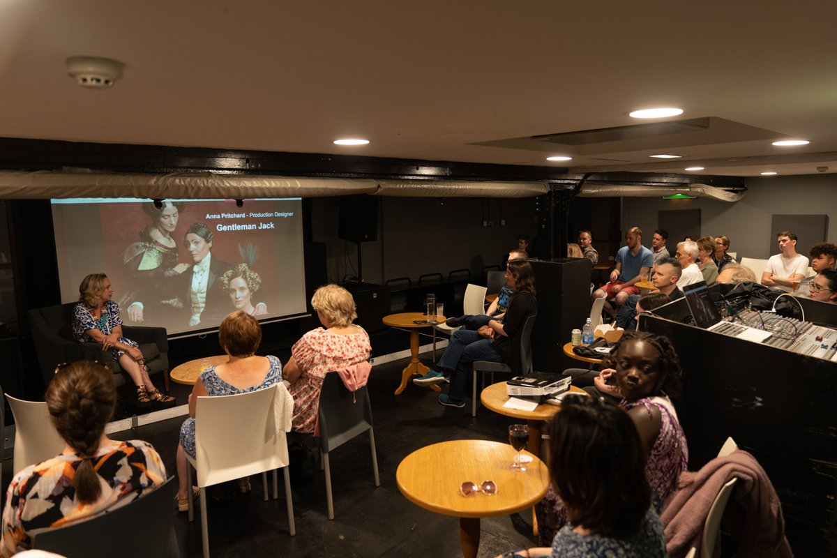 YorkFilmmakers's tweet photo. Thanks to all who came to our evening with production designer Anna Pritchard - what an inspiring and insightful event - we've had great feedback - thanks for your generosity Anna! Many thanks to the support from @screen_network @UnitedAgents @CityScreenYork https://t.co/yoQSG9Nlsp