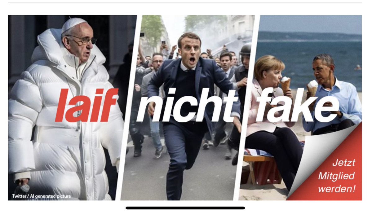 Auf, auf ! Jetzt Mitglied in der „laif Genossenschaft“ werden und die Gründung der „laif Foundation für gemeinnützigen Fotojournalismus“ unterstützen …

laif-genossenschaft.de/?mailpoet_rout…