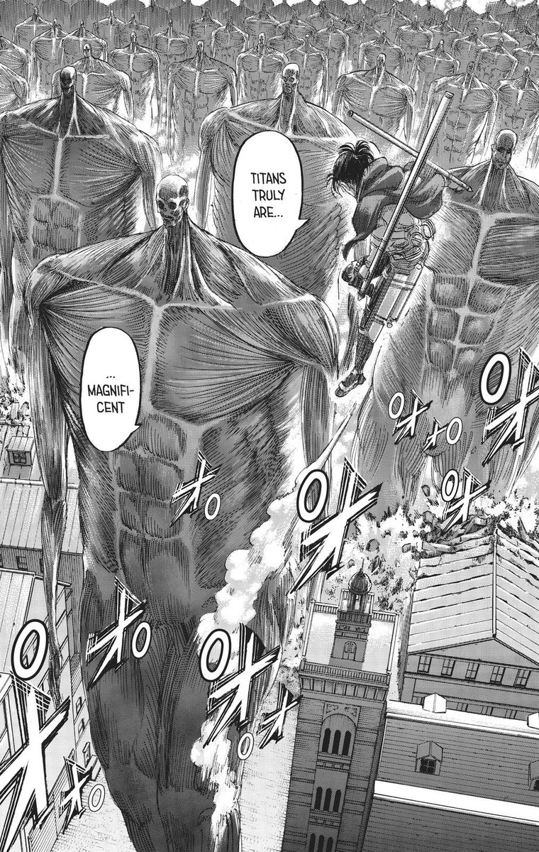 snkarchives's tweet photo. Chapter 132 "Wings of Freedom" was released three years ago today https://t.co/WFn9OjyeYV