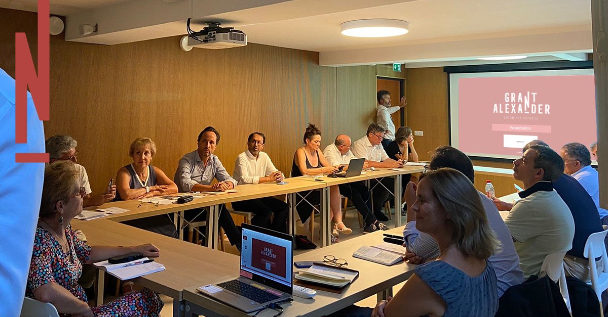 _grantalexander's tweet photo. [RETOUR SUR…]

Philippe Gauthier &amp; Sacha Tchakarian, Directeurs Associés de Grant Alexander - Executive Interim, accompagnés d'Anne-Claire OHARA, Talent Assessment Manager, ont participé à une réunion du @ReseauOudinot dont nous sommes partenaires.

#oudinot #executiveinterim https://t.co/fLCrPBD4C5